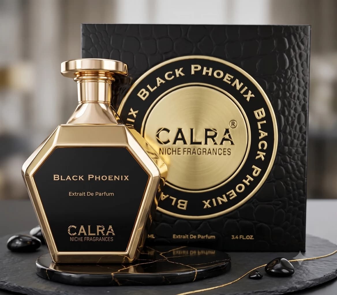 Black Phoenix perfume bottle
