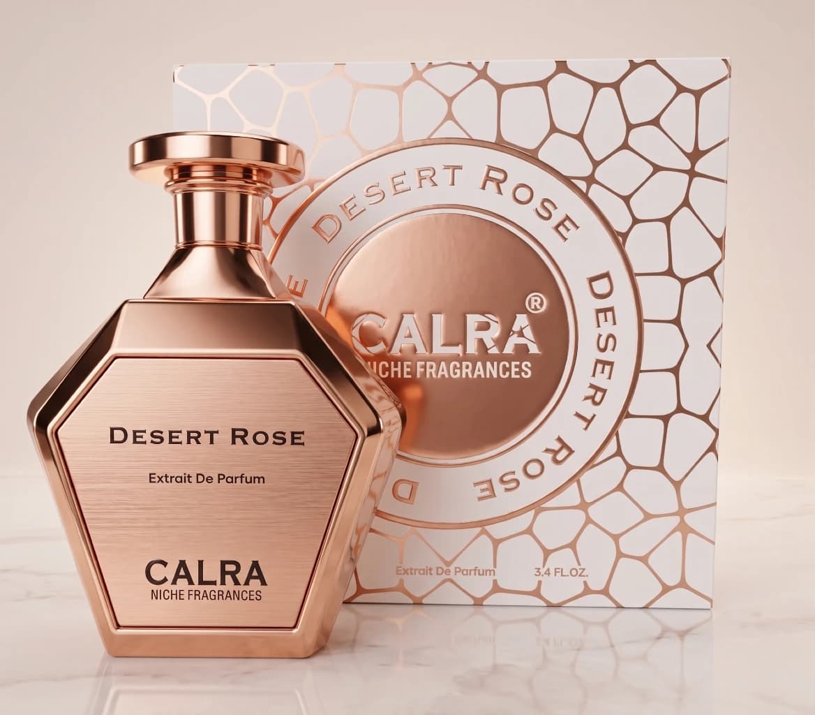 Desert Rose perfume bottle
