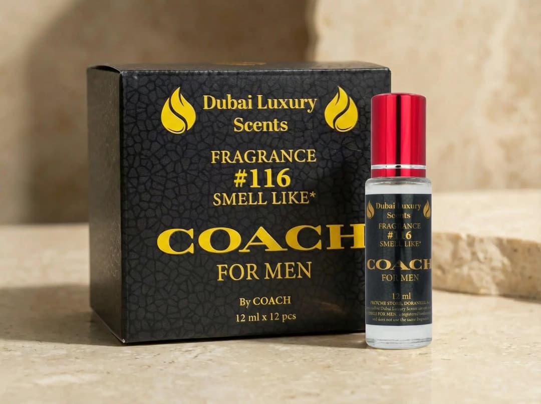 Dubai Luxury – Inspired By Coach Man – Body Oil (12ml)